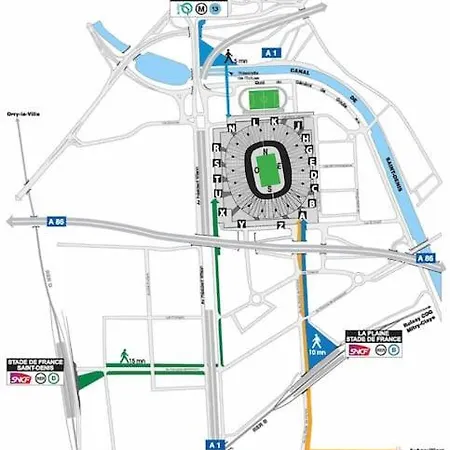 Cosy Апартаменты Сен-Дени